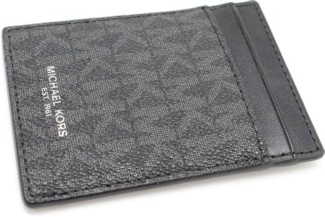 michael kors money clip card case|Michael Kors slim card case.